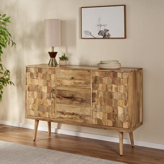 Niles Mid-Century Drawer Sideboard