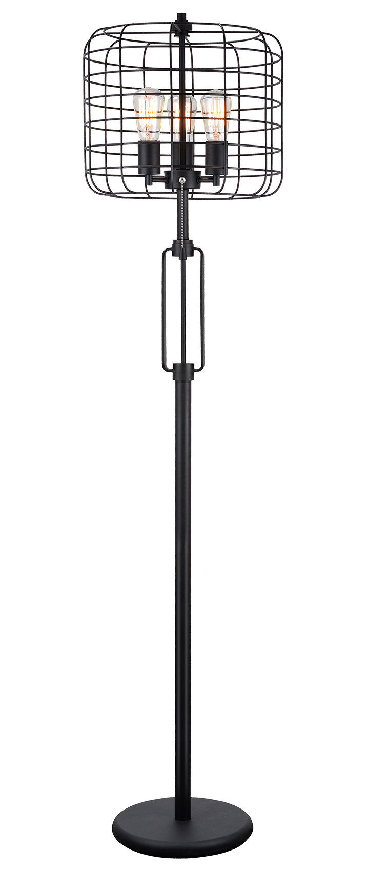 Lazzareschi Industrial Wire Cage Lamp