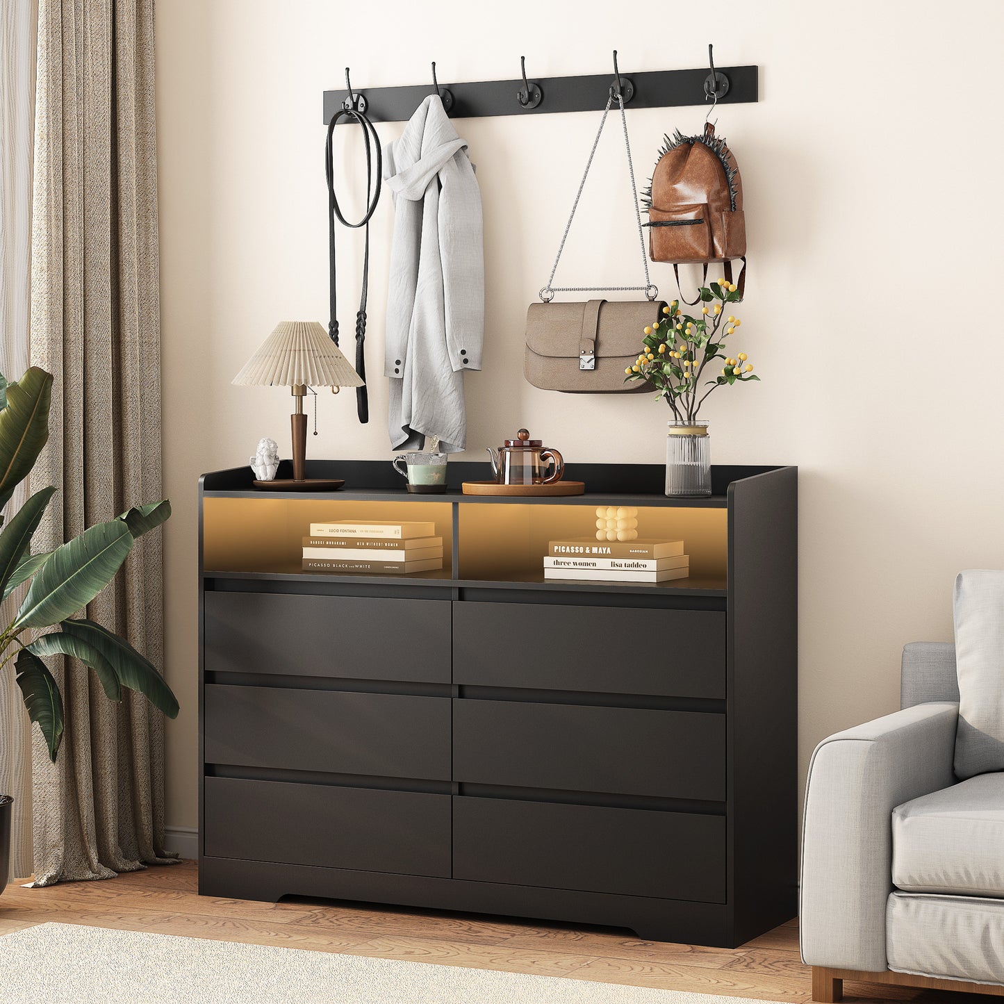 Healdsburg Modern Living Room Storage Cabinet