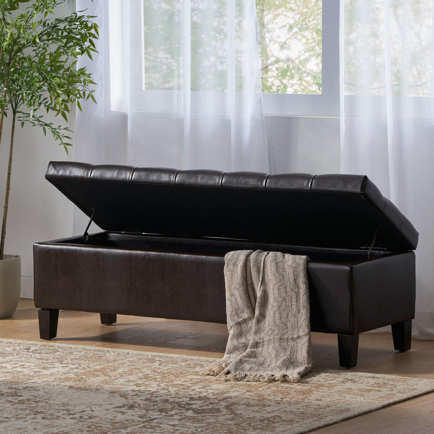 Niles Contemporary Glouster Ottoman
