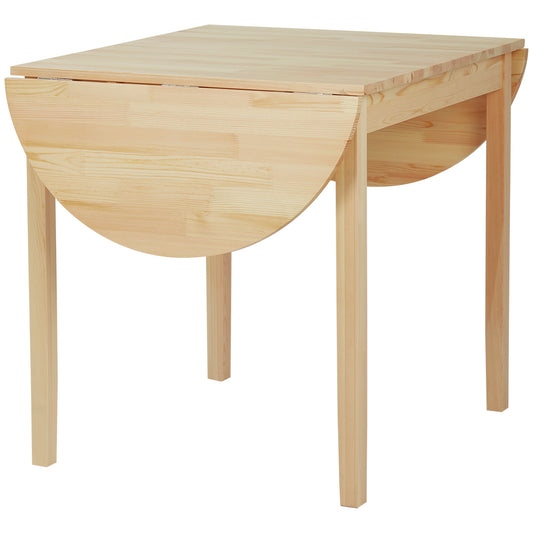 Calista Craftsman Natural Solid Drop Table