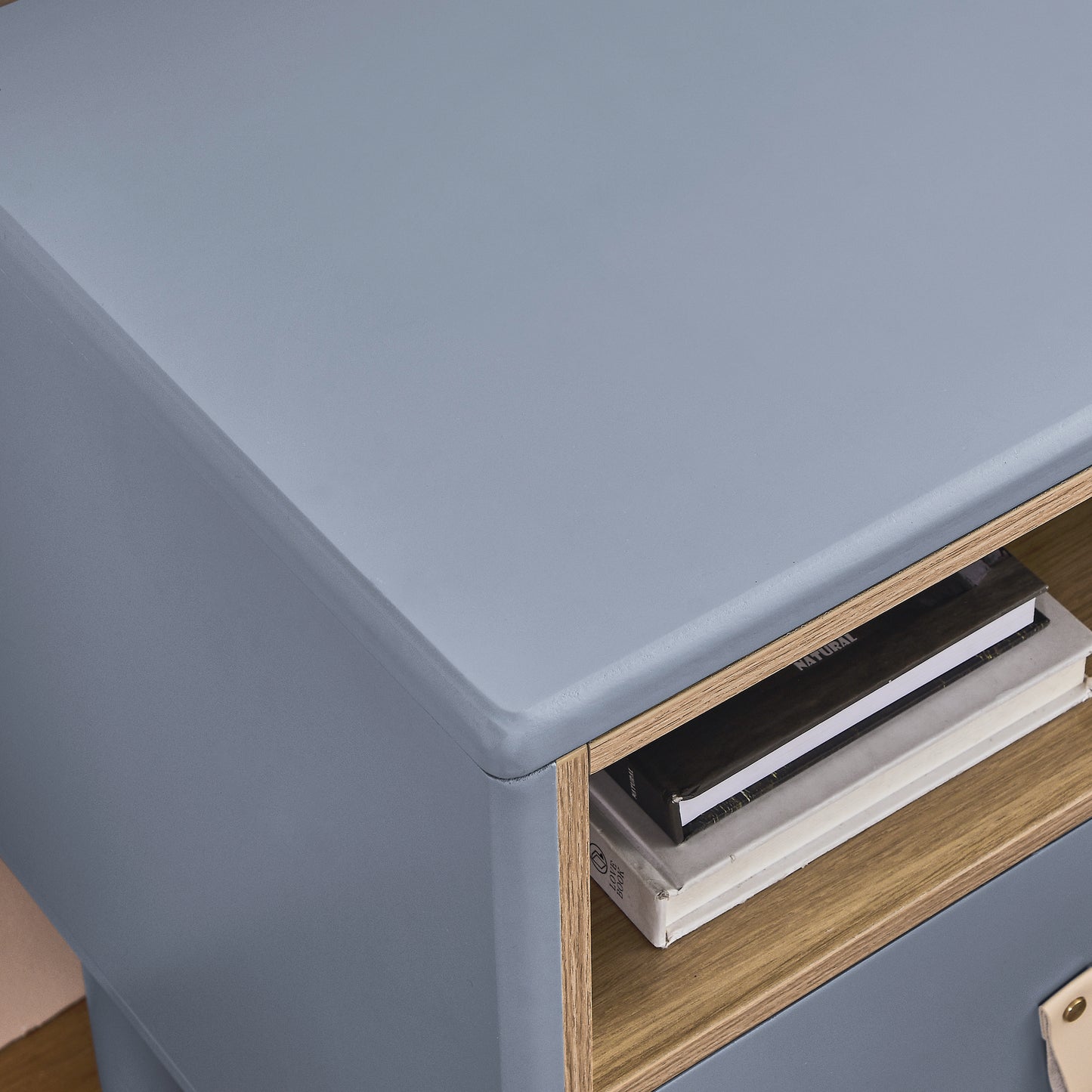 Jiron Modern Compact Drawer Table