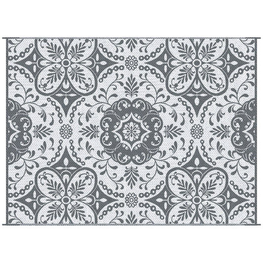 Mission Modern Outdoor Straw Rug