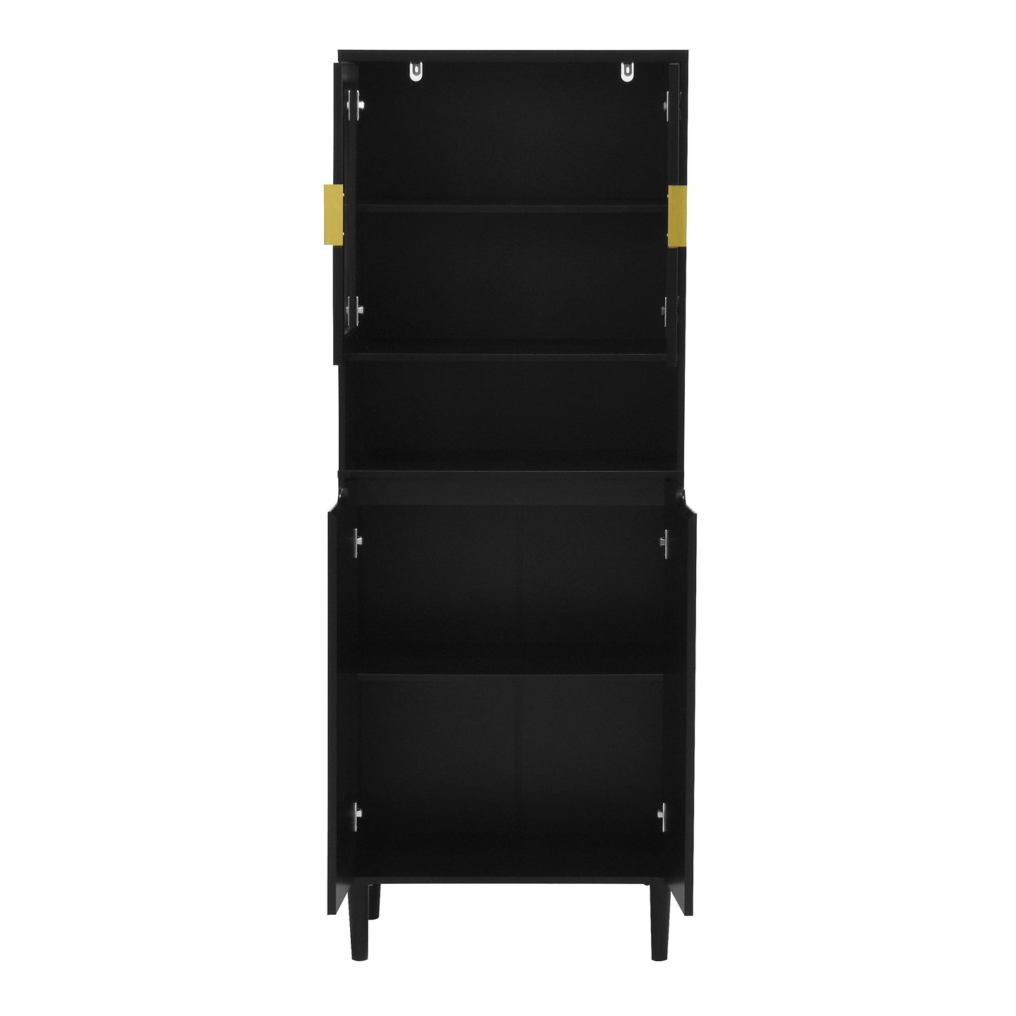 Sonoma Modern Glass Storage Bedroom Cabinet