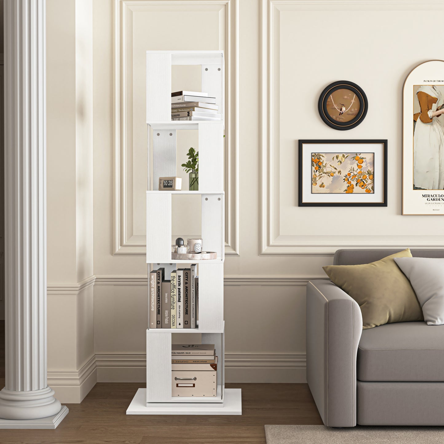 Oakridge Modern Rotating Acrylic Display Rack