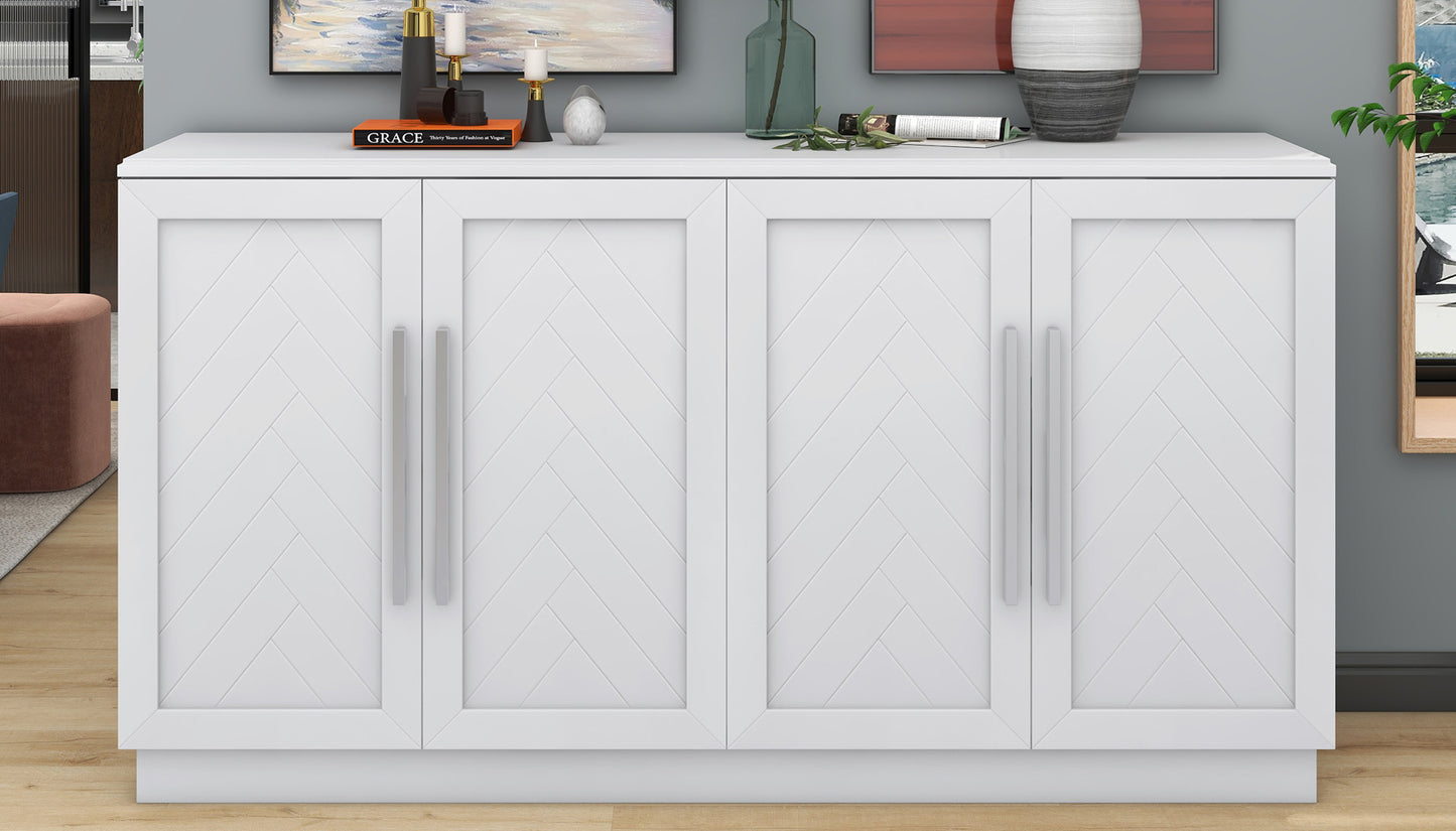 Irvington Modern Large Sideboard Storage Cabinet