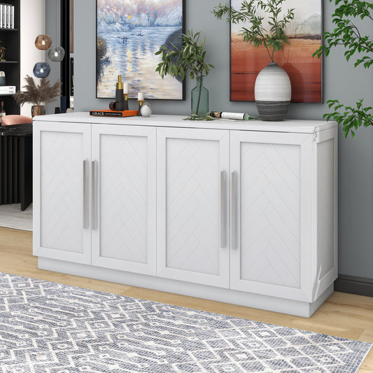 Irvington Modern Large Sideboard Storage Cabinet