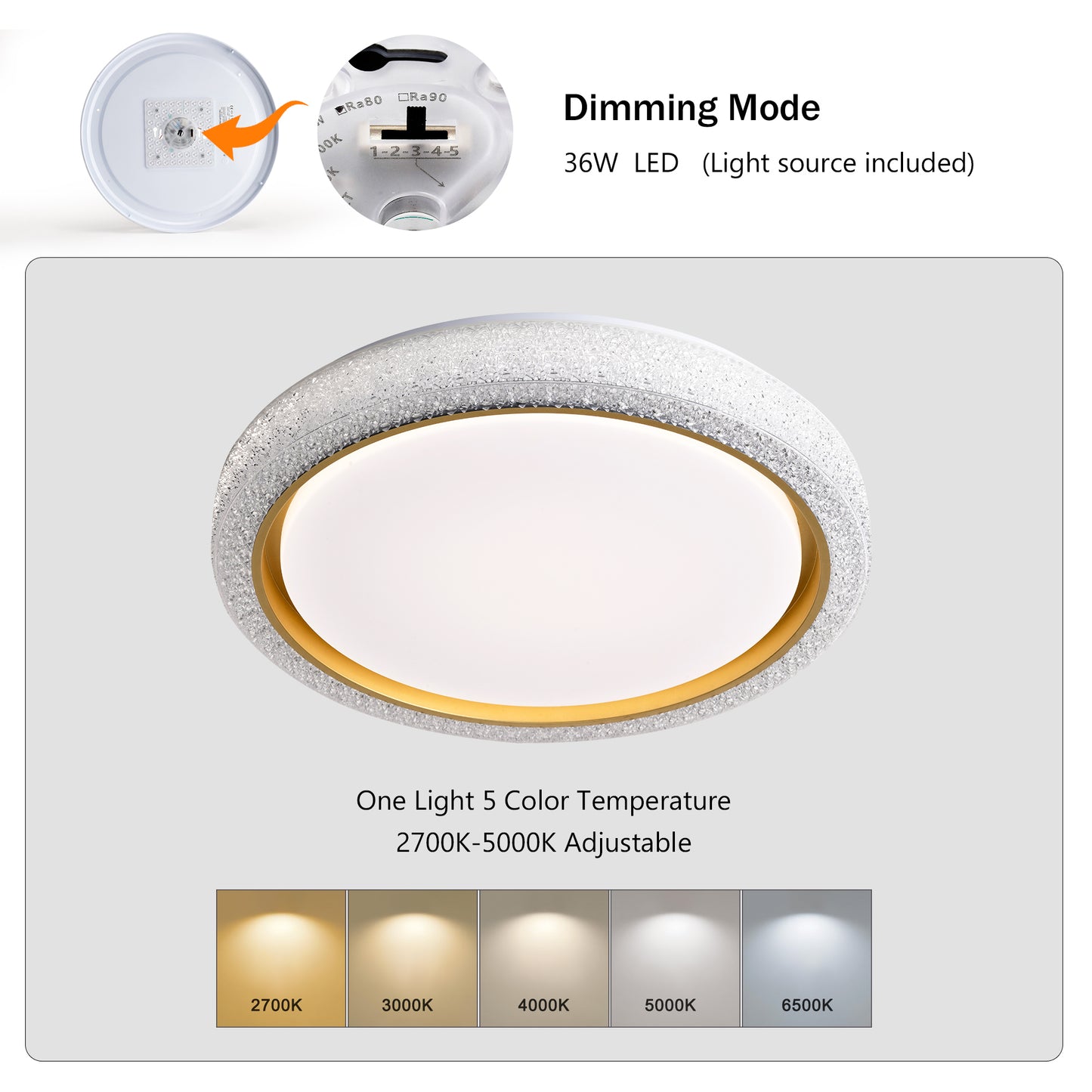 Justo Modern LED Flush Mount Light