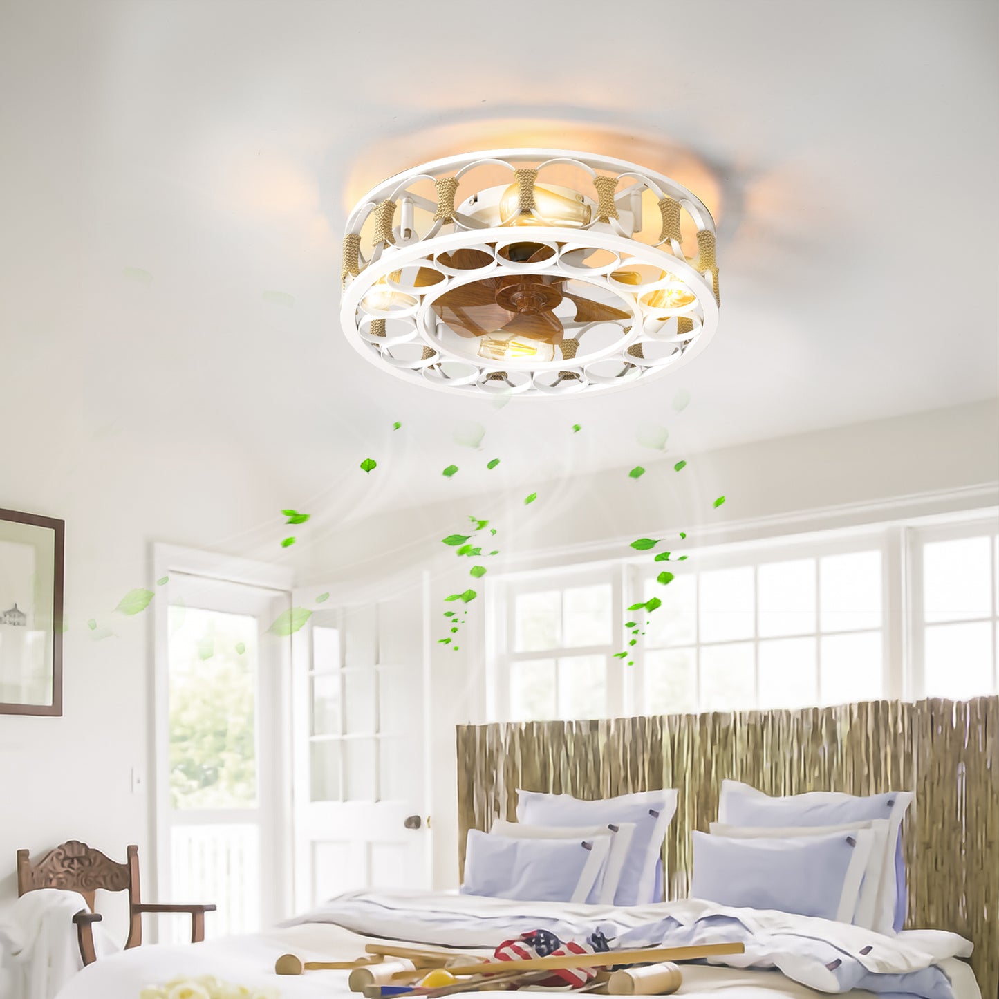 Marcel Modern Caged Ceiling Light