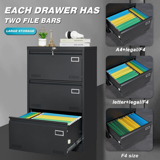 Justo Modern Drawer Filing Cabinet