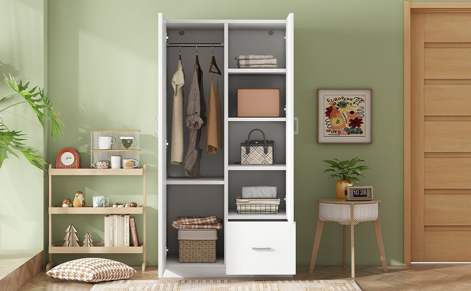 Napa Contemporary Wooden Armoire
