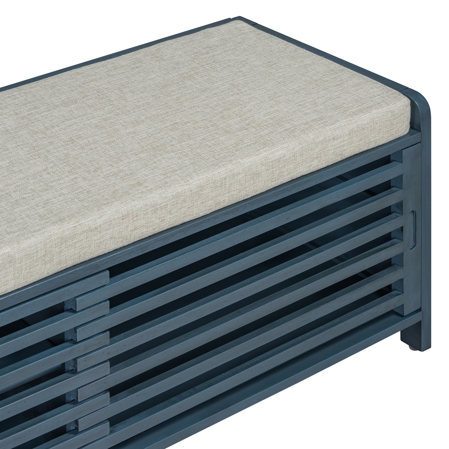Lula Modern Shutter Storage Bench
