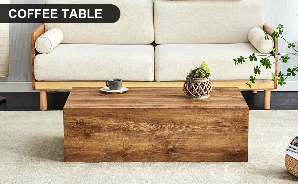 Sonoma Craftsman Wood Texture Table