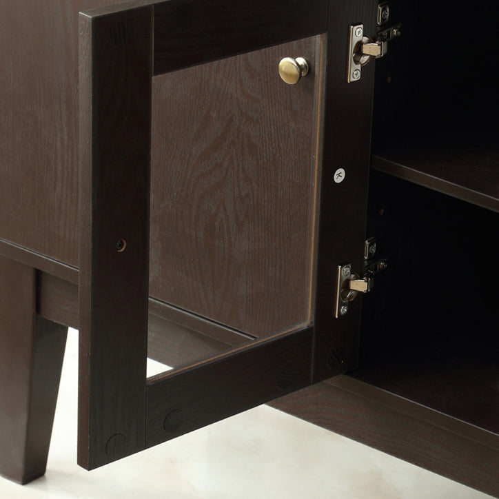 Oakridge Traditional Velvet Sideboard Console Table