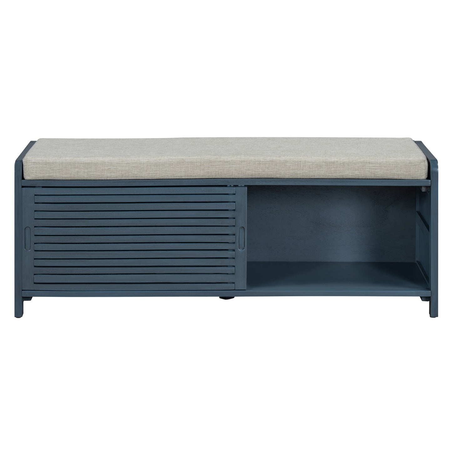 Lula Modern Shutter Storage Bench