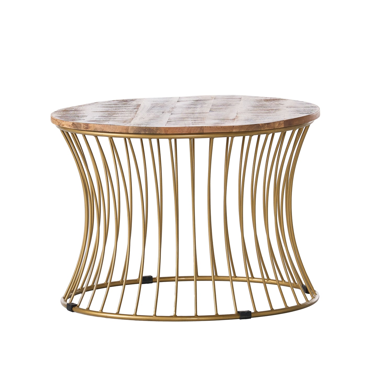Somerset Industrial Wood and Iron Coffee Table