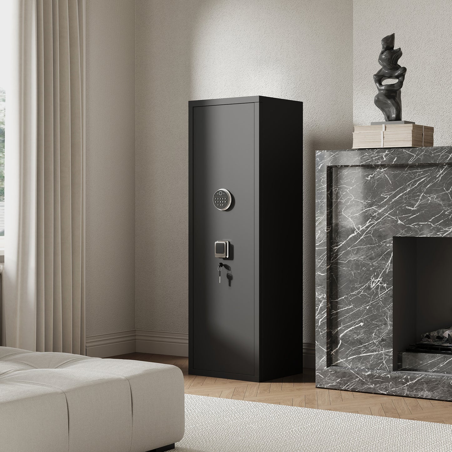 Kingsly Industrial Biometric Gun Safe Cabinet
