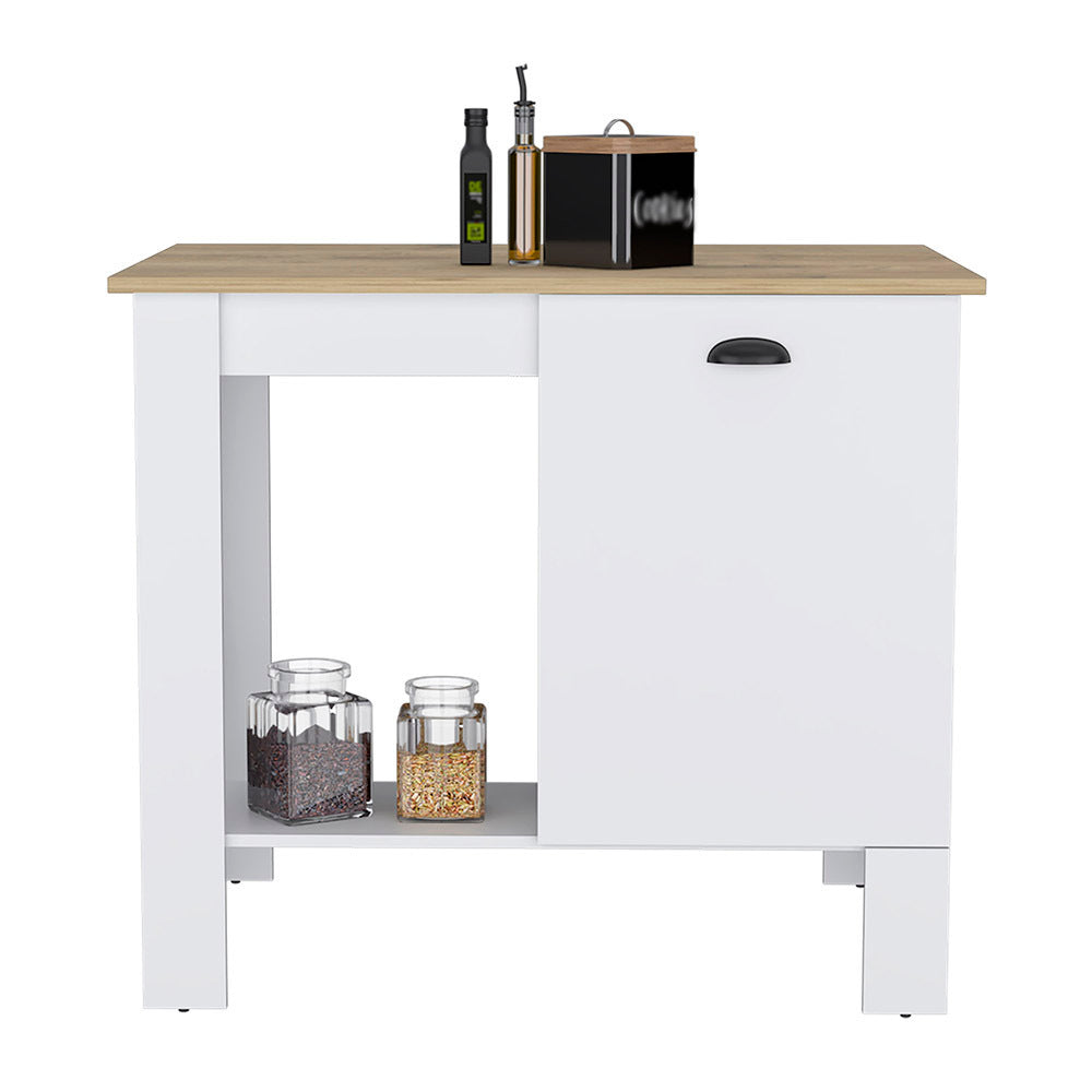 Centerville Modern Velvet Classic Kitchen Island