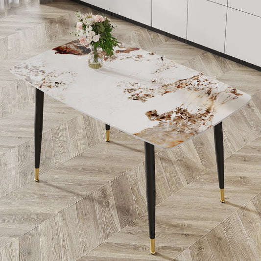 Bartholomew Modern Lunar Dining Table