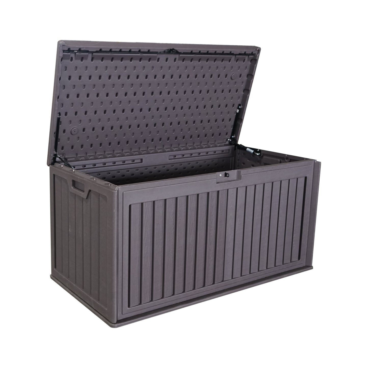 Calista Modern Outdoor Resin Storage Box