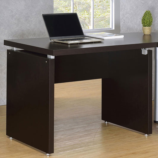 Eda Modern Cappuccino Extension Desk