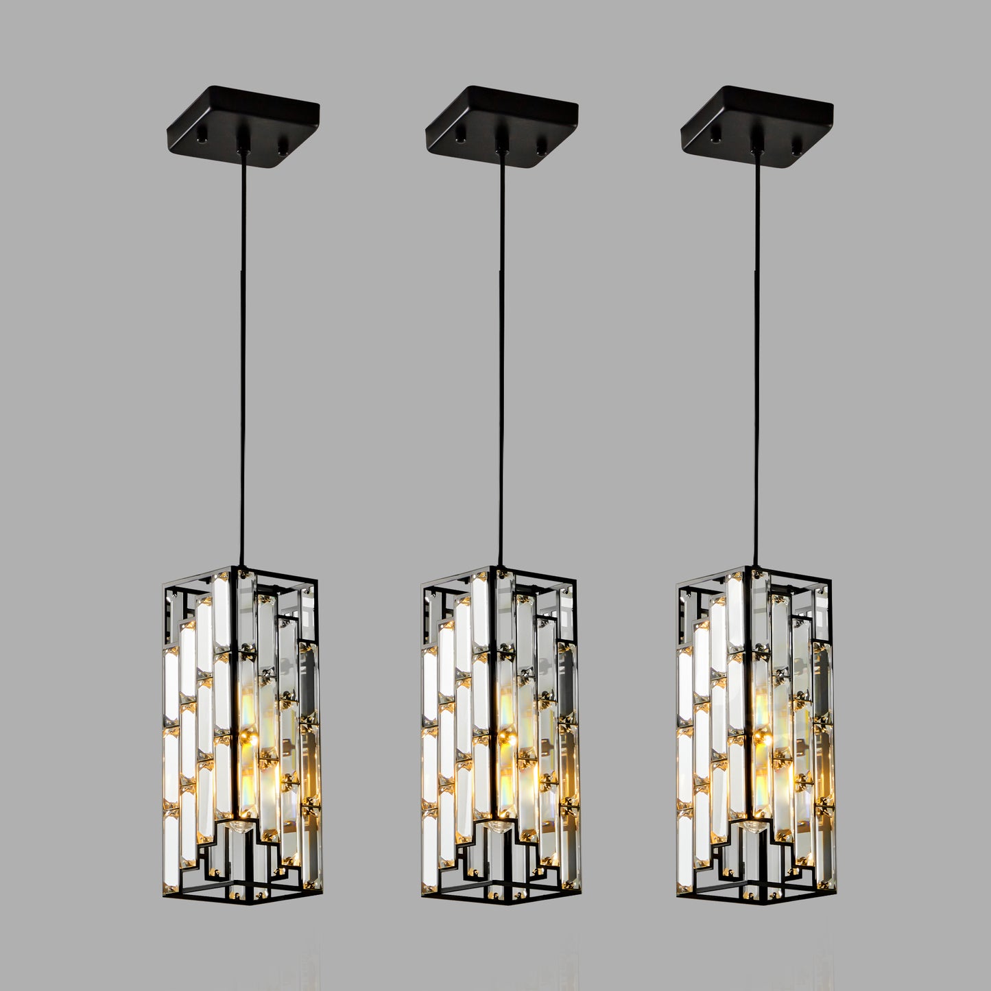 Somerset Contemporary Pendant Light Set