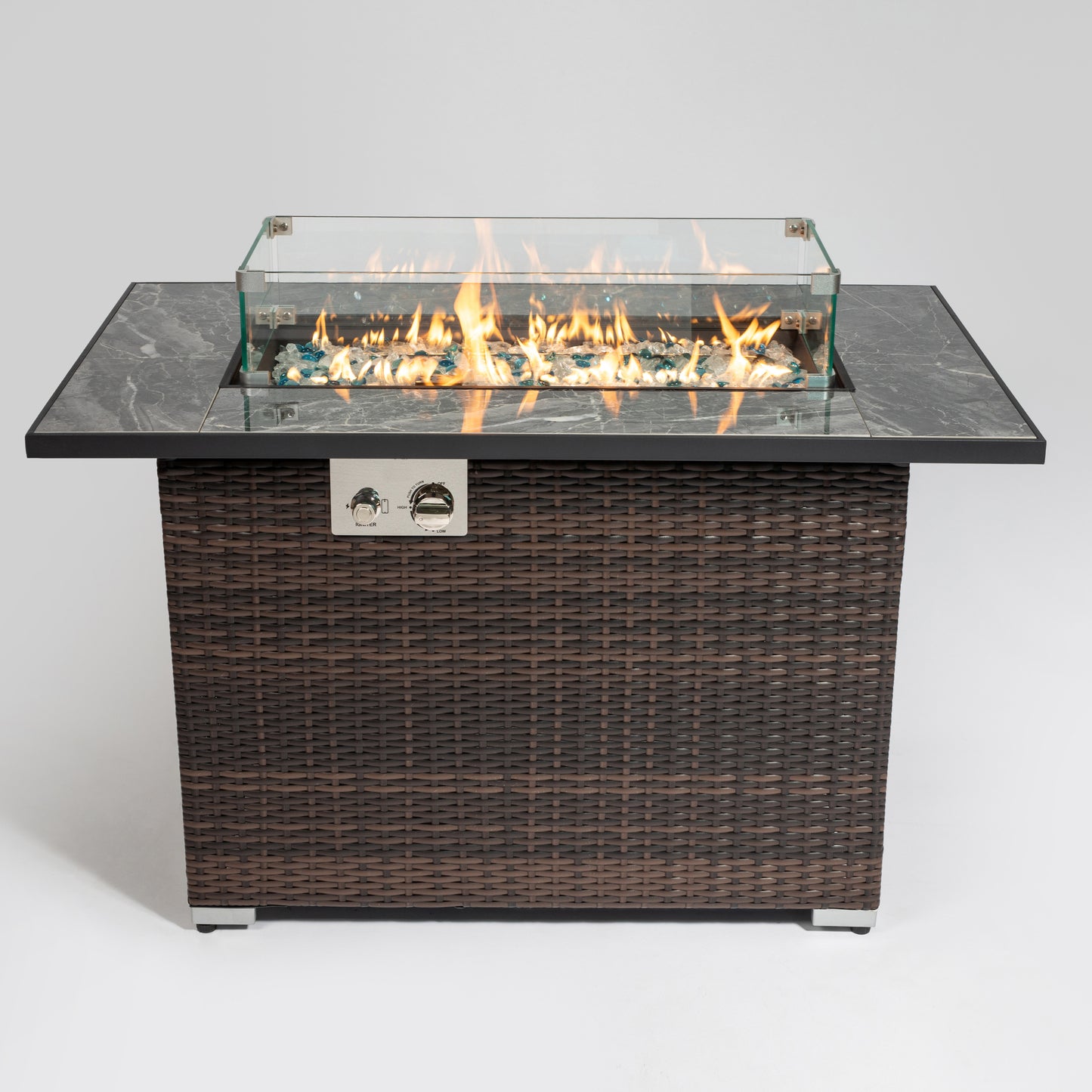 Fremont Modern Outdoor Propane Fire Table