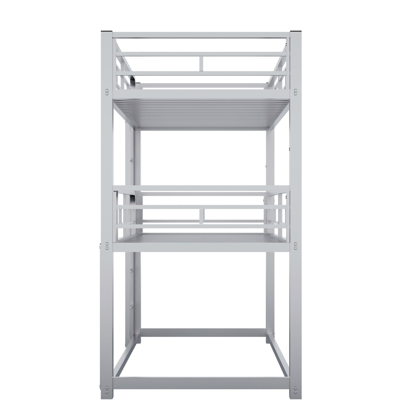 Irvington Industrial Metal Triple Bunk Bed