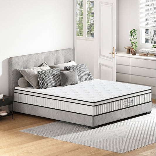 Marcel Modern Queen Mattress with Individually Pocketed Innerspring