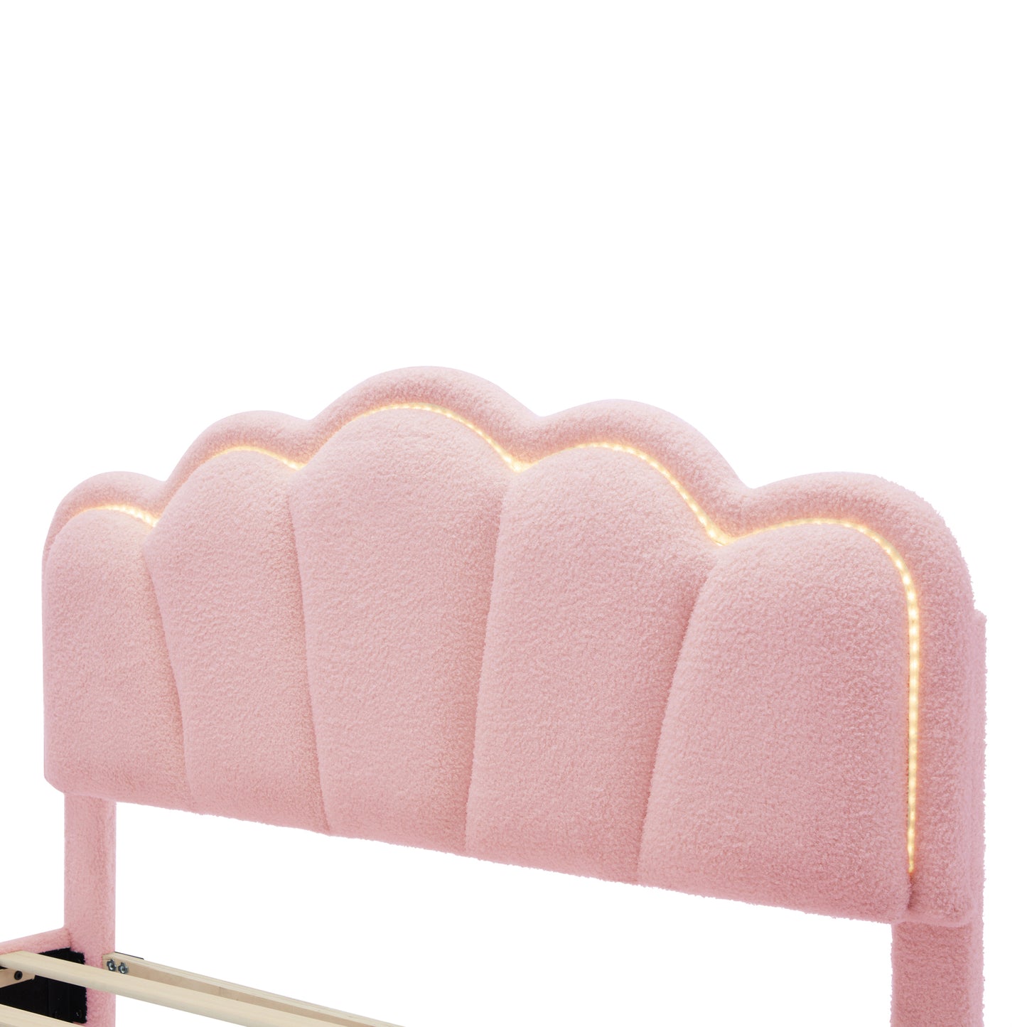 Marcel Contemporary LED Upholstered Bedroom Sets