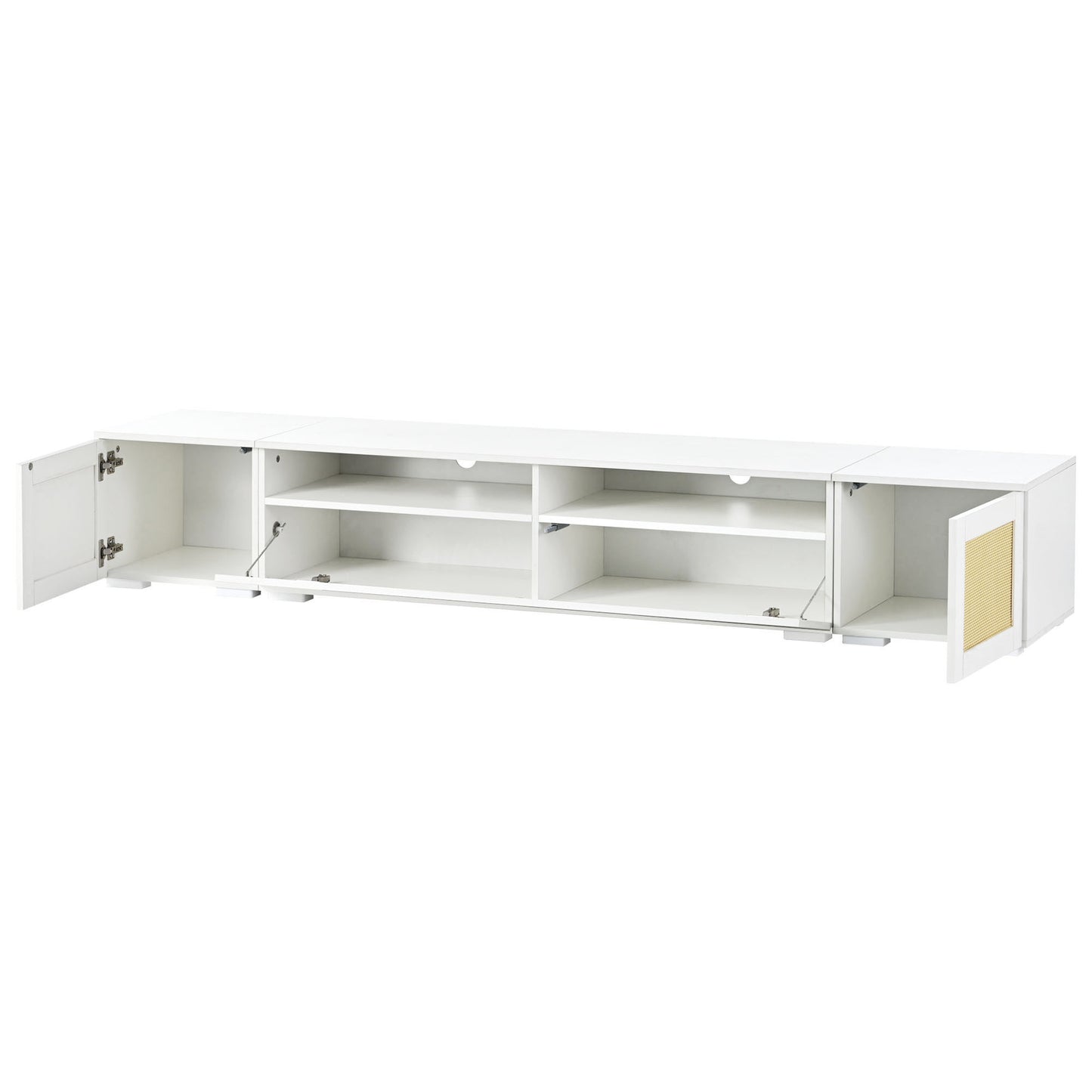 Westport Contemporary ON-TREND Rattan Entertainment Center