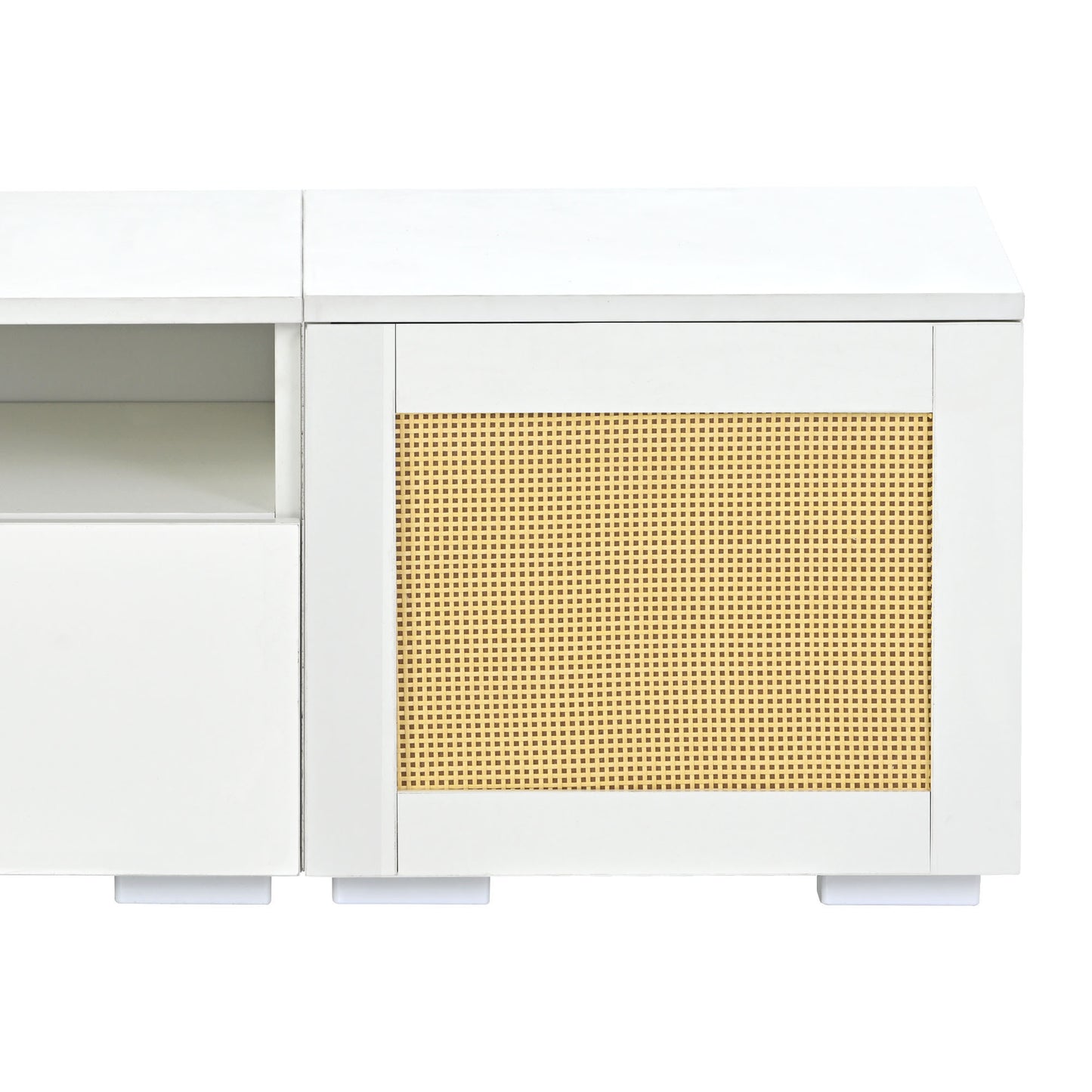 Westport Contemporary ON-TREND Rattan Entertainment Center