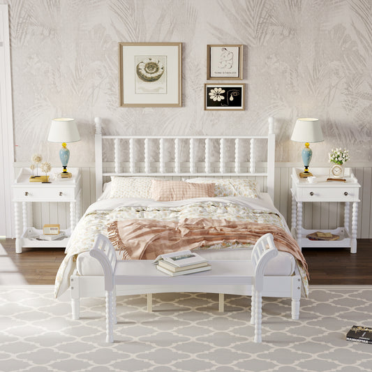 Warmsprings Mid-Century Gourd Shaped Retro Bedroom Set