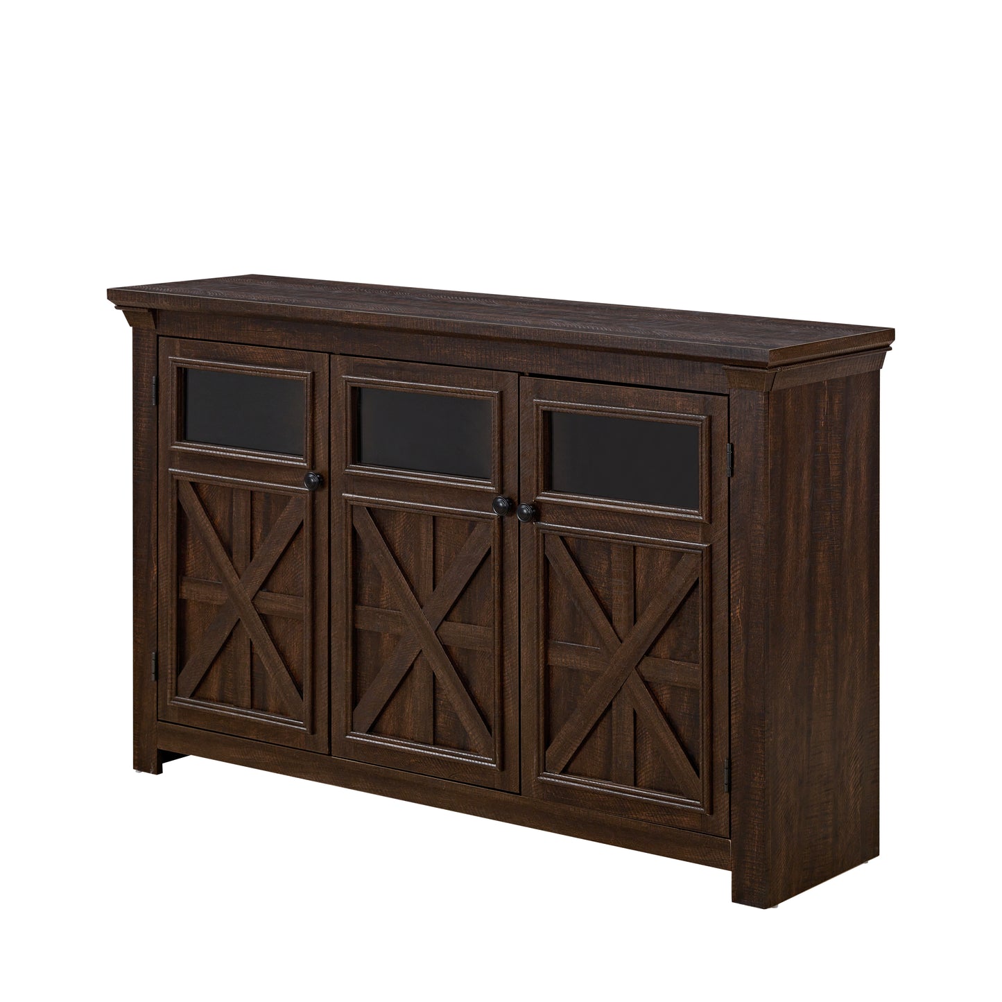 Jiron Craftsman Farmhouse 3-Door Buffet Cabinet