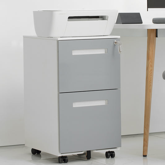 Healdsburg Modern Rolling File Cabinet