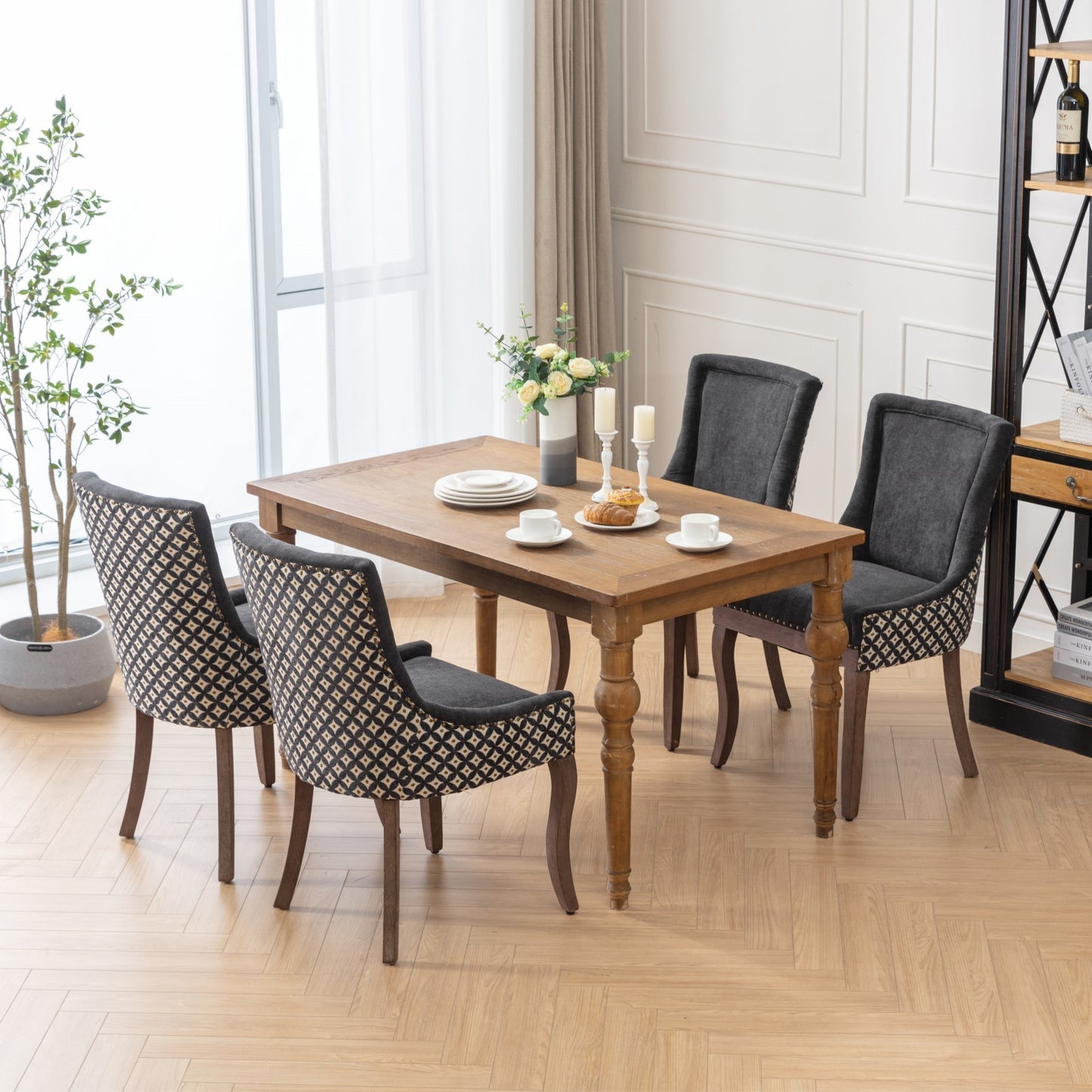 Somerset Modern Ultra Fabric Dining Chair