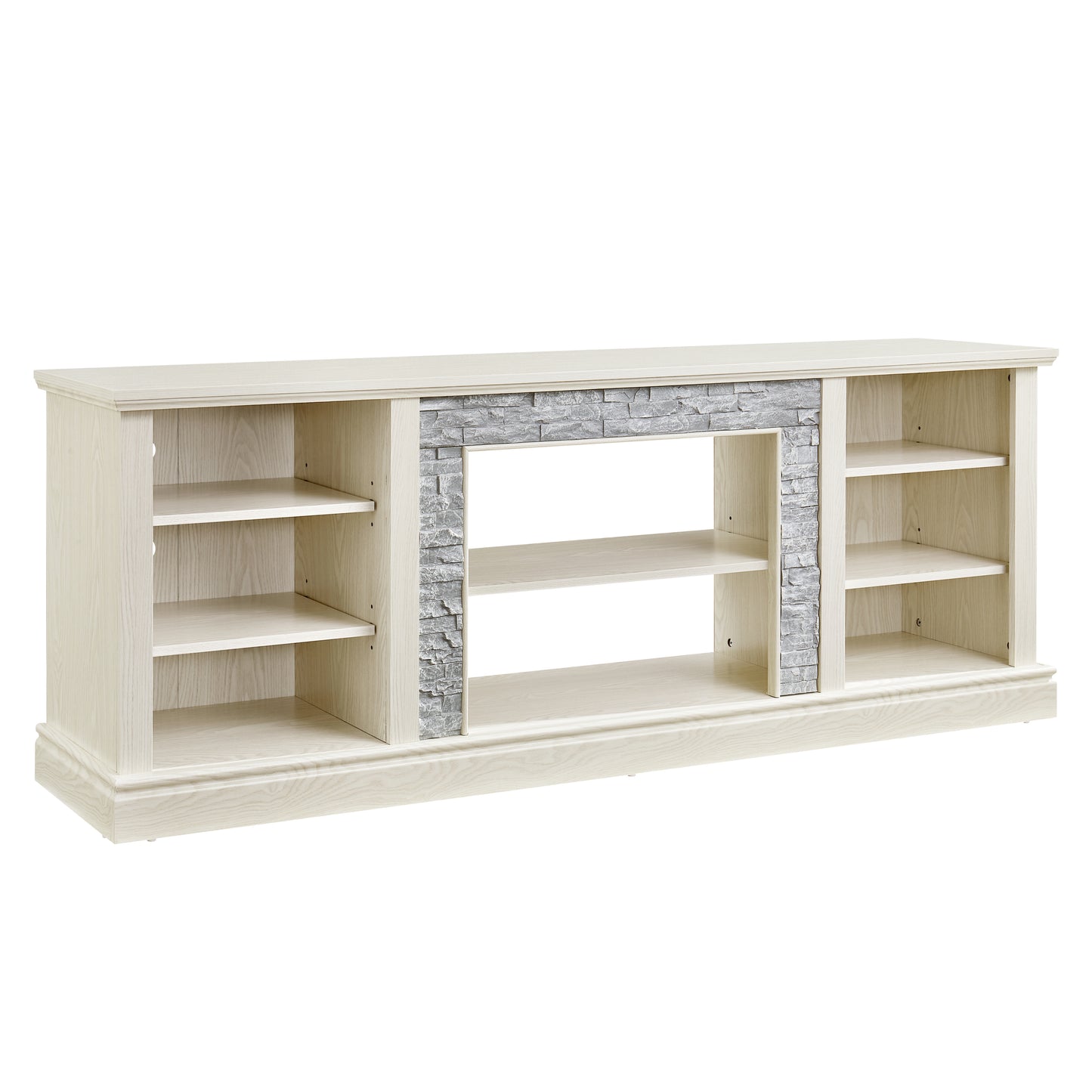 Fremont Modern Large TV Desk Storage Rack