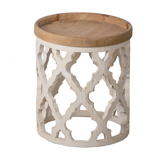 Oakridge Craftsman Large Distressed Side Table