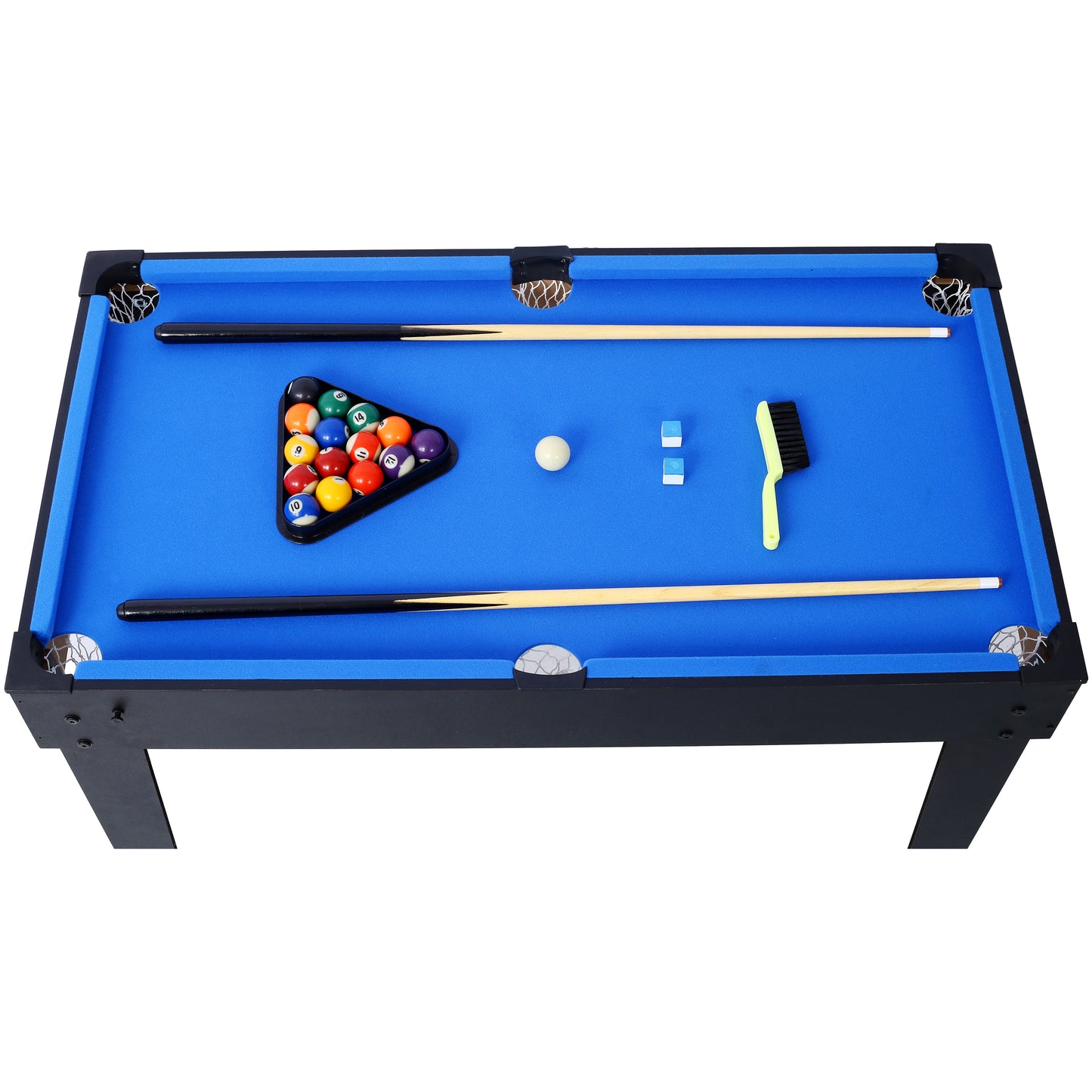 Centerville Contemporary Velvet Multi Game Table