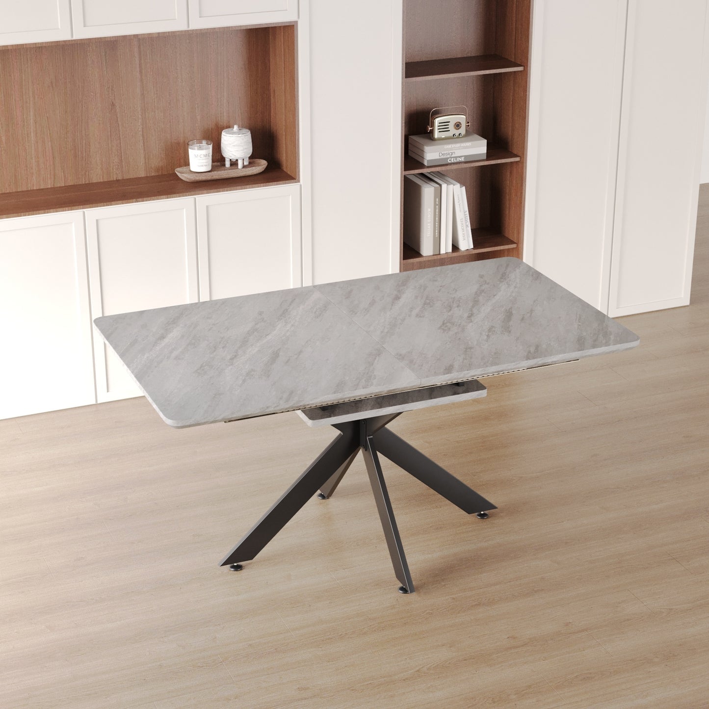 Cleo Mid-Century Dining Table
