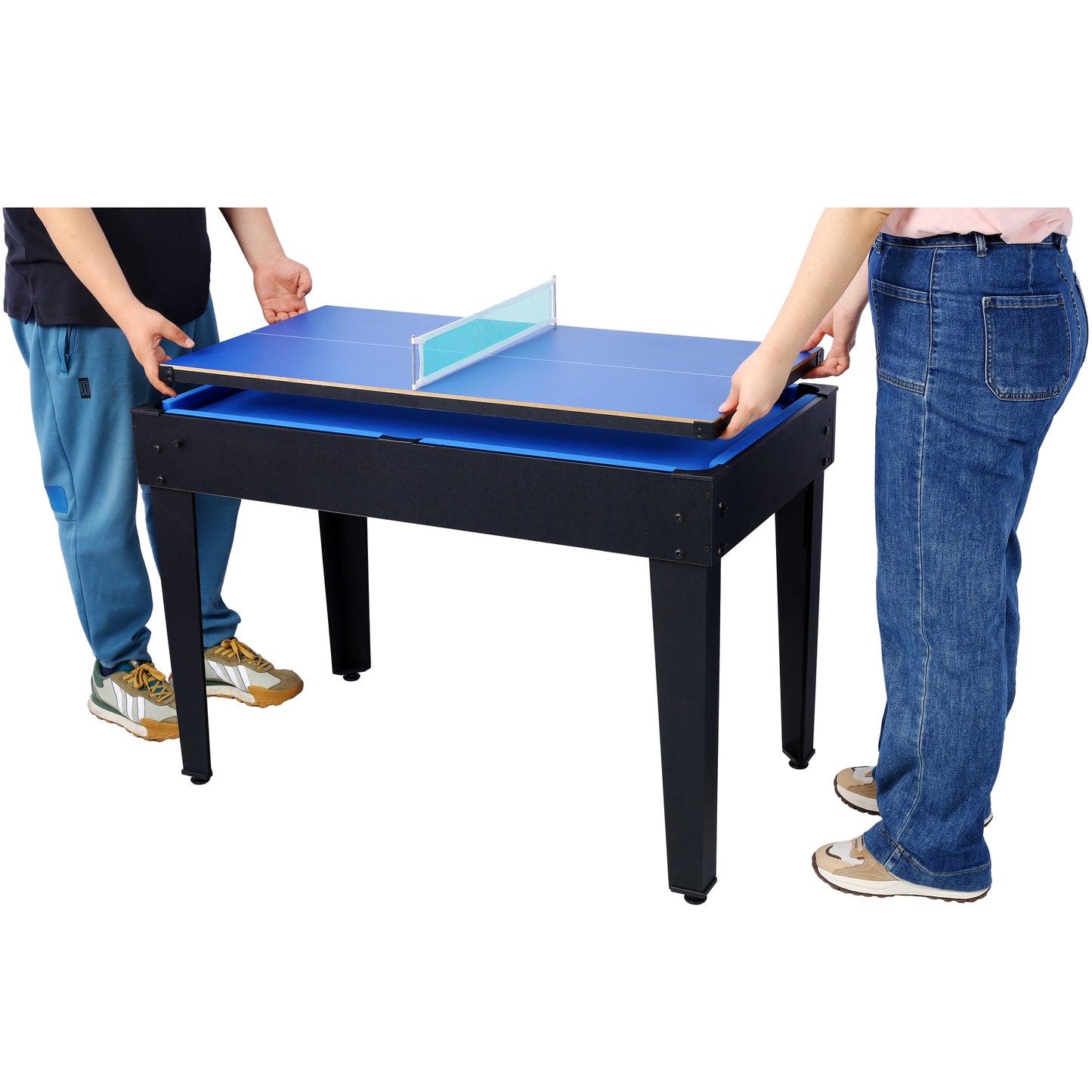 Centerville Contemporary Velvet Multi Game Table