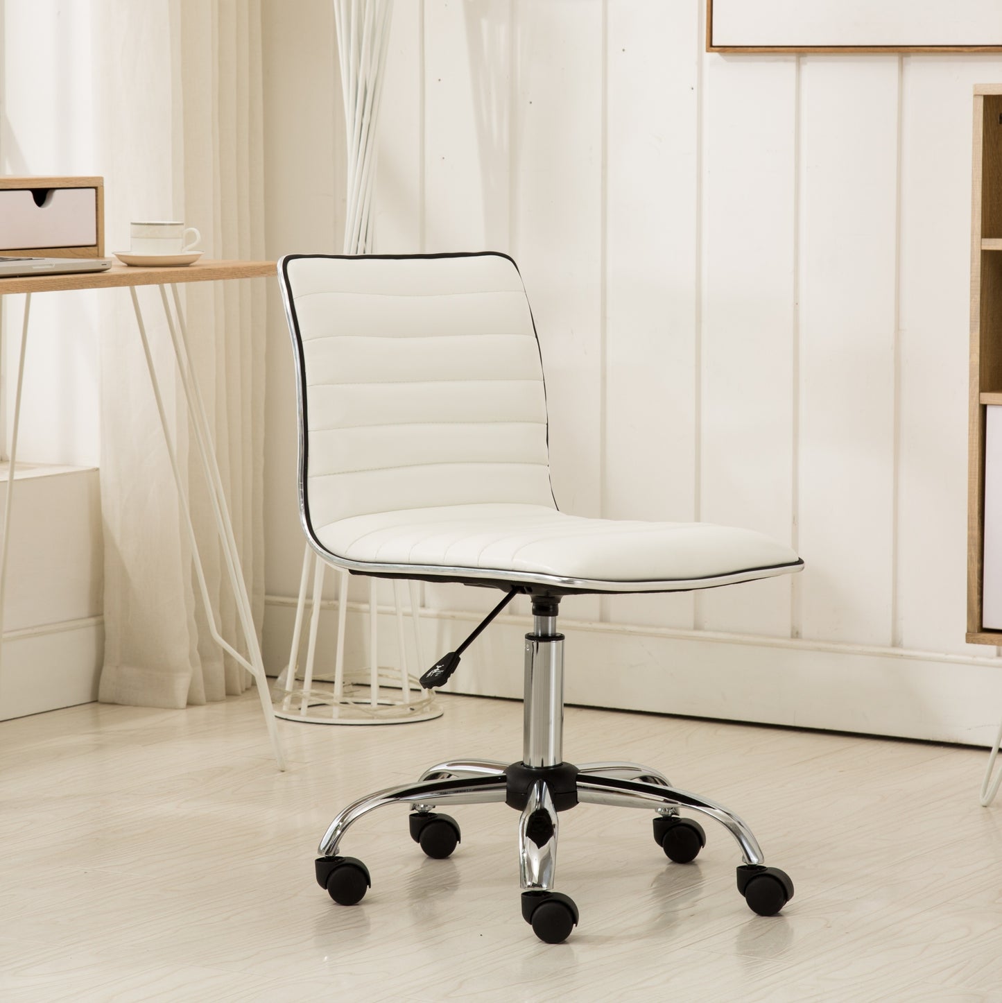 Lula Modern Chrome Office Chair
