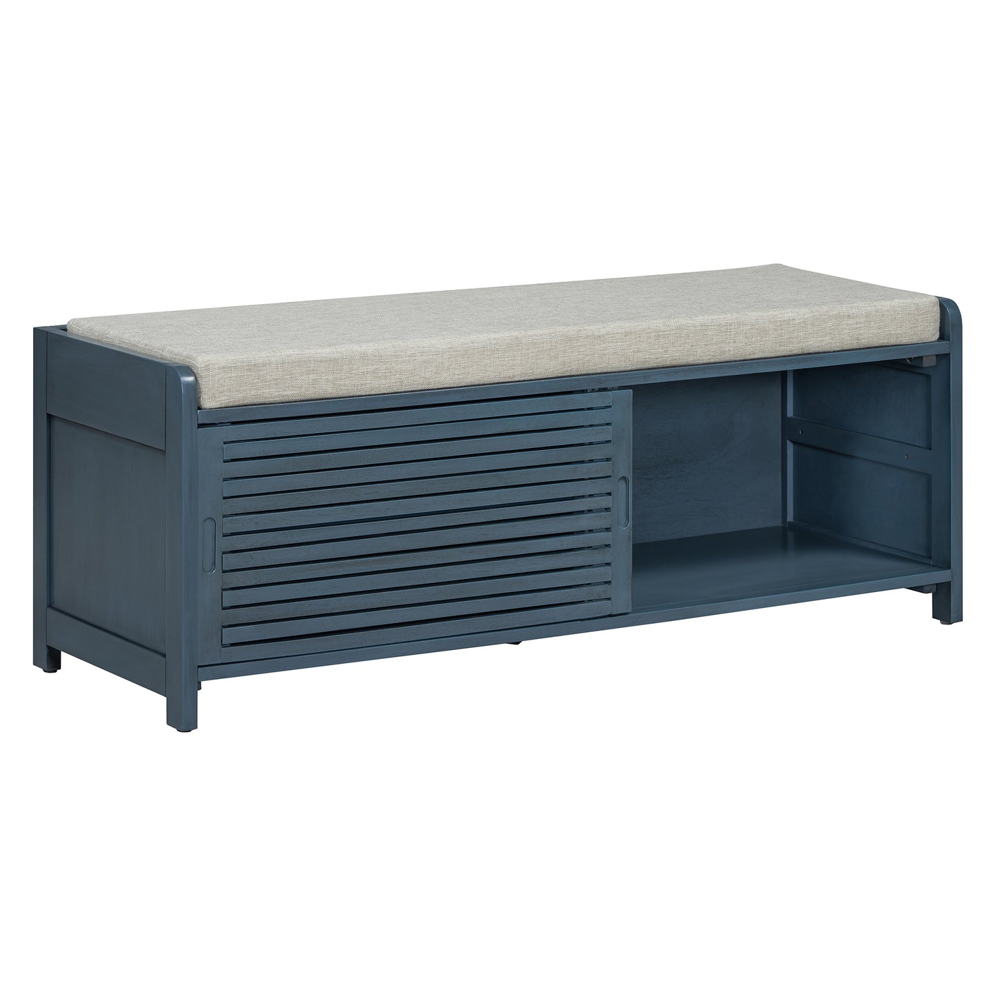 Lula Modern Shutter Storage Bench