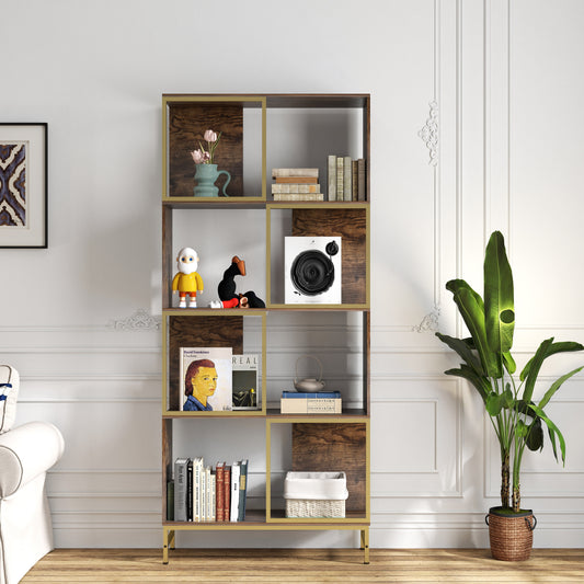 Justo Mid-Century Display Shelf