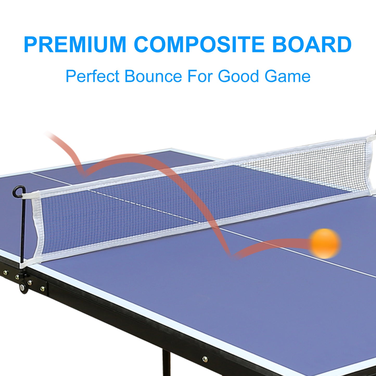 Oakridge Modern Foldable Portable Ping Pong