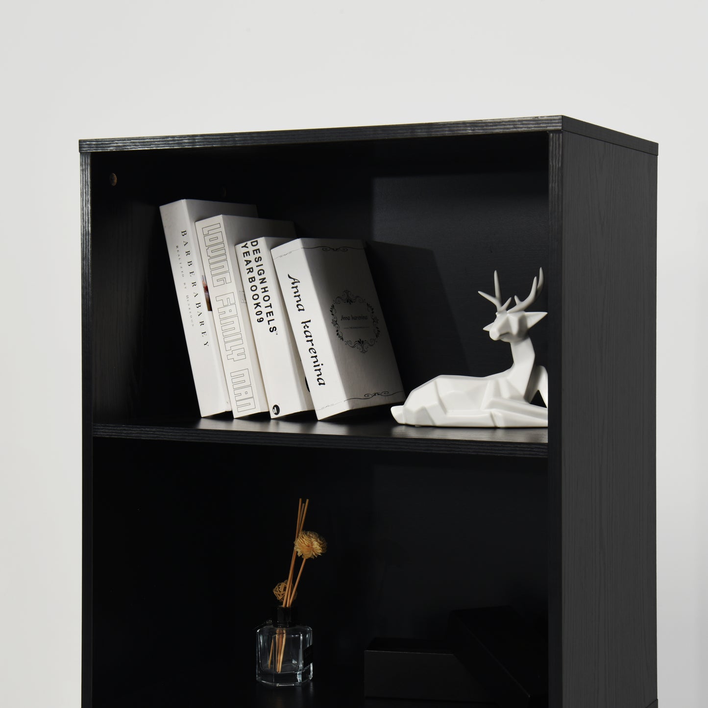 Eda Modern Open Bedroom Storage Cabinet