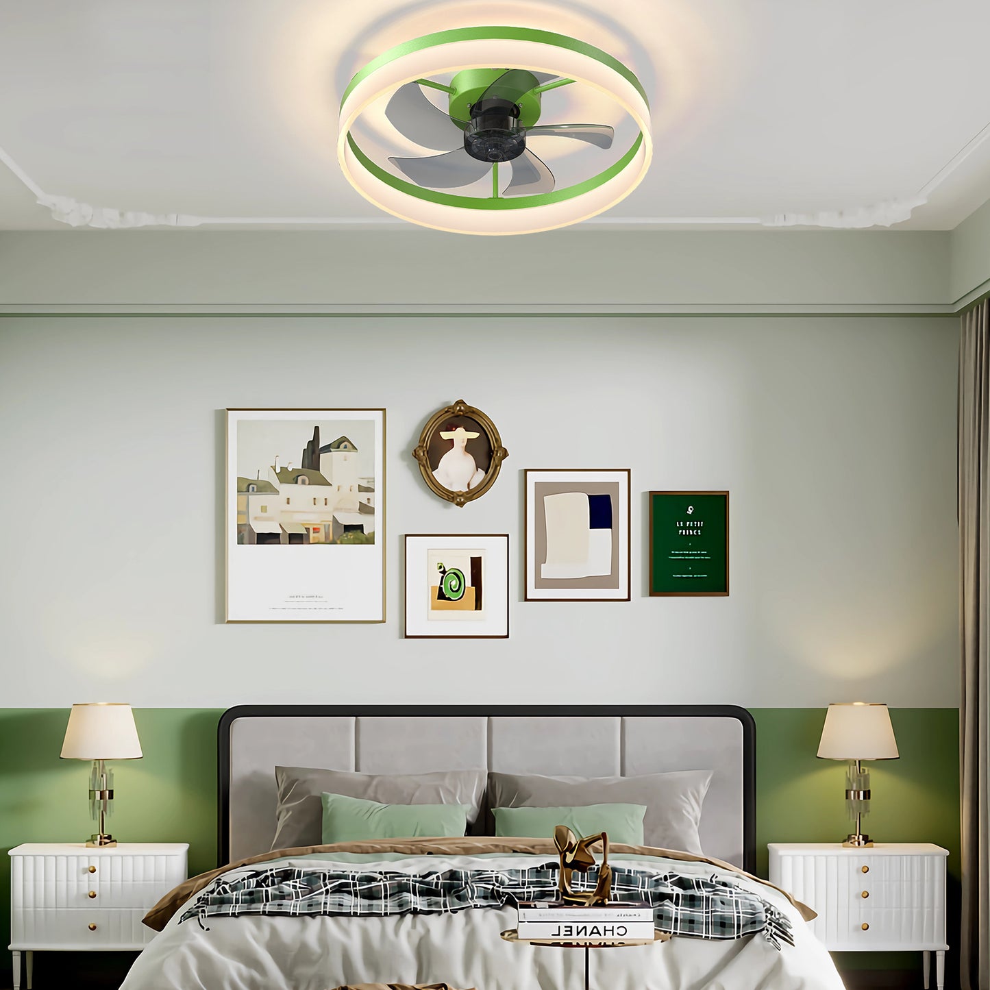 Ghivi Modern LED Ceiling Fan