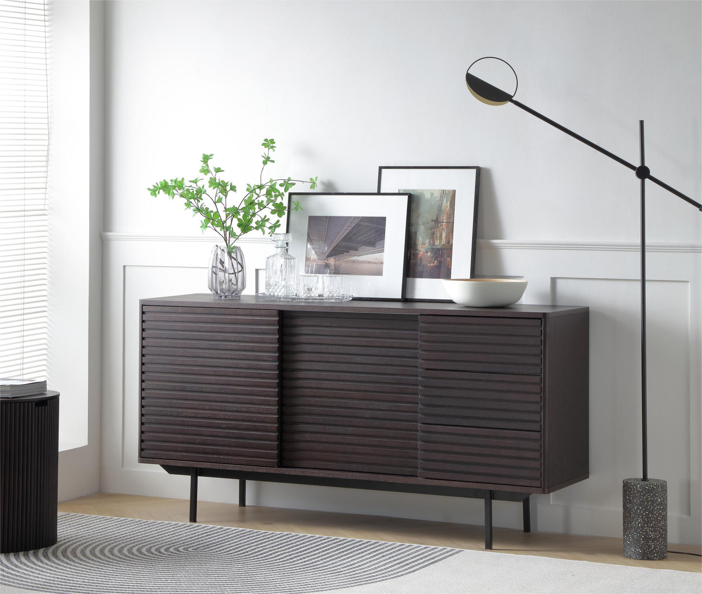 Fitch Mid-Century Sideboard Buffet Table