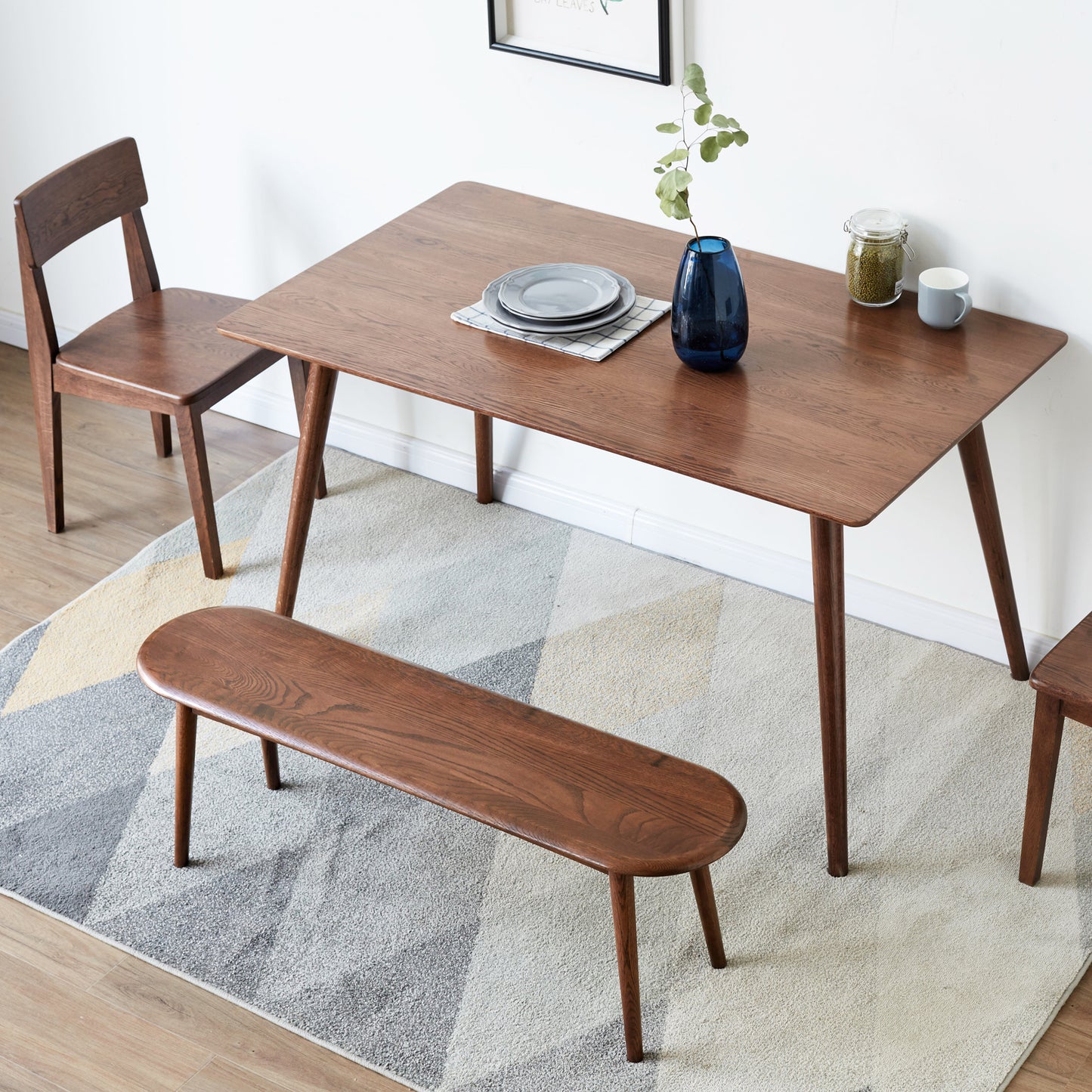 Sonoma Craftsman Wood Dining Bench