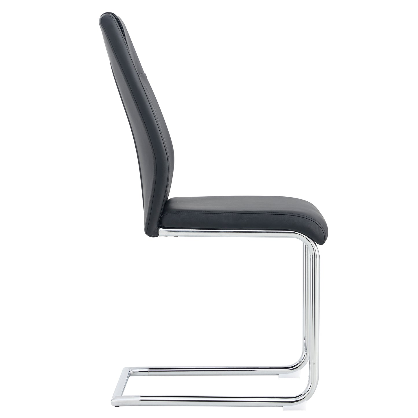 Eda Modern Faux Leather Chairs